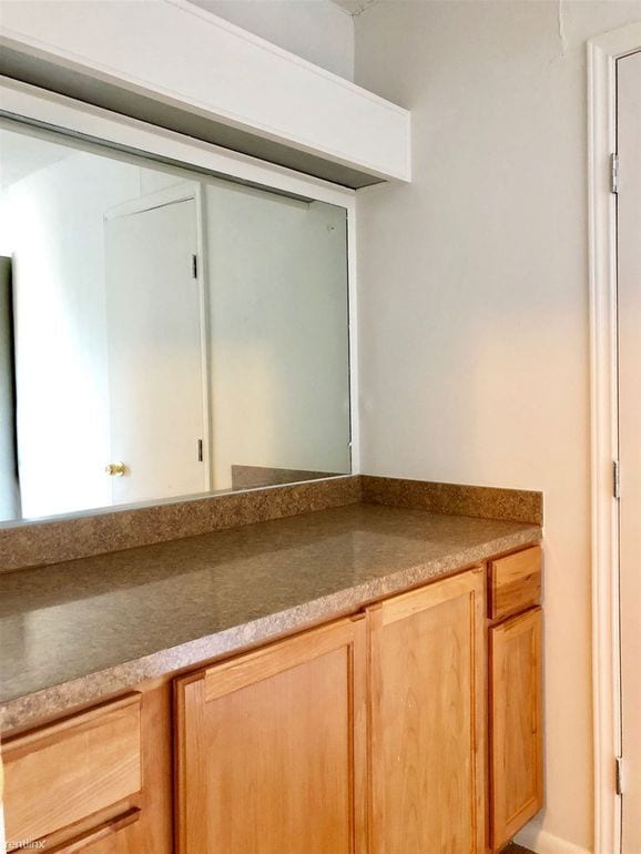 The Vanity in the upstairs bedroom.