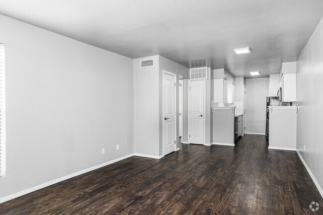 2BR, 1BA - 850SF - Living Room - The Terraces at Lakehurst