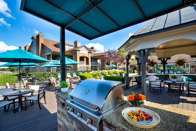 Parrilla al aire libre y cocina del chef - Willow Lake Apartments