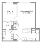 1BR/1BA