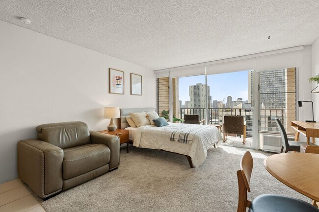 Photo - Waikiki Fully furnished studio/1 ba / 1 prk Washer/Dryer in unit Unit 2604
