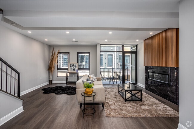3BR, 3.5BA - 1,800SF - Living Room