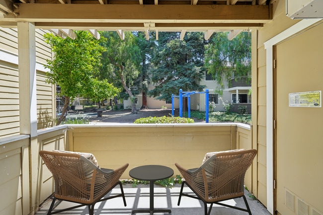 Private patio - eaves San Jose