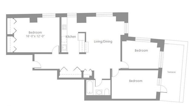 Photo - 3 bedroom in NEW YORK NY 10038 Unit 2106