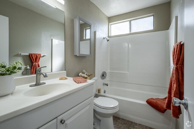 1BR, 1BA - 740SF - Bathroom