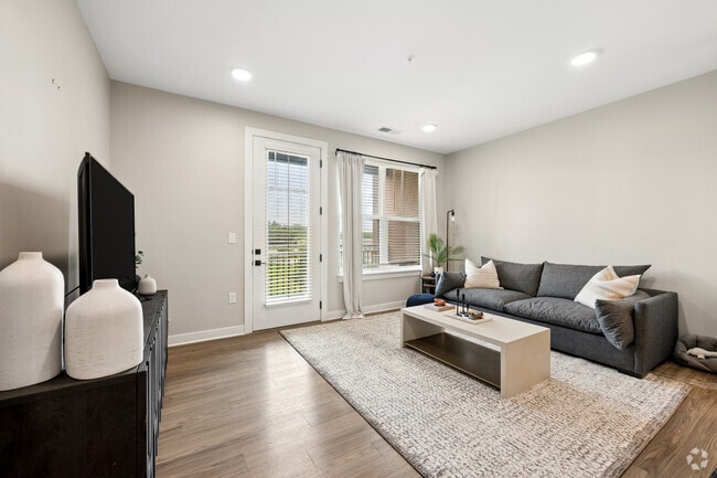 Model - 1BR, 1BA - 757SF - Living Room