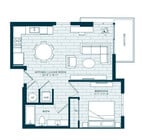 A14 floor plan Crest at Pinecrest