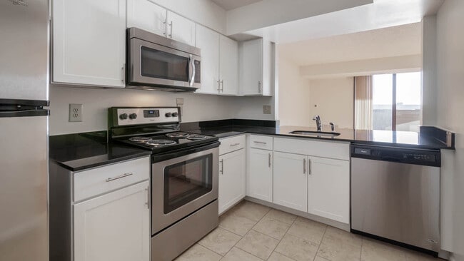 Kitchen with Stainless Steel Appliances