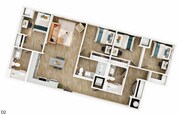 4 habitaciones, 3 baños, D2