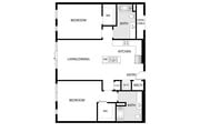 Hickory floor plan Trailside NoDa