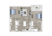 B1 floor plan Selene at Sayebrook