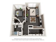 B.8 floor plan Claro at the Waterfront
