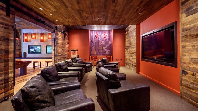 Pittsburgh Theater Room - Eastside Bond Apartments
