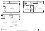 2BR, 2.5BA - 1.098SF - Floorplan