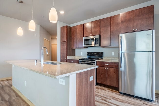2BR, 2BA - 1216SF - Kitchen