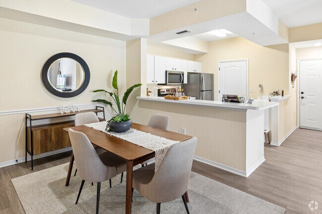 Cornell - 2BR, 2BA - 1,202SF - Dining Room to Kitchen View