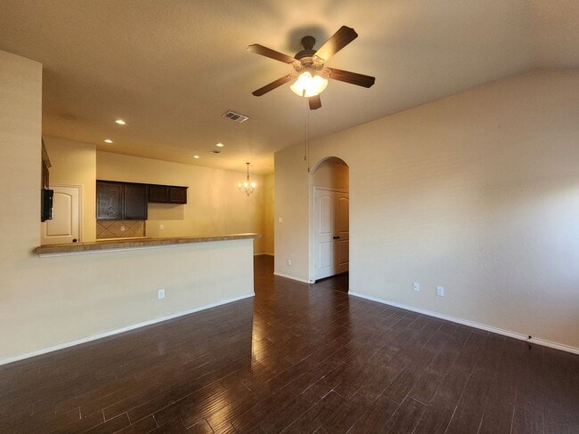 Photo - Wood Like Tile Flooring & Vinyl Plank - No Carpet / 1 Story Unit/ Fenced in Yard / Interior Washe...