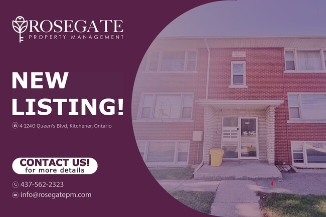 Building Photo - 1-Bedroom Apartment with Parking – Utilities Included – Pet Friendly – Kitchener Unit 4