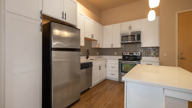 Kitchen with Stainless Steel Appliances