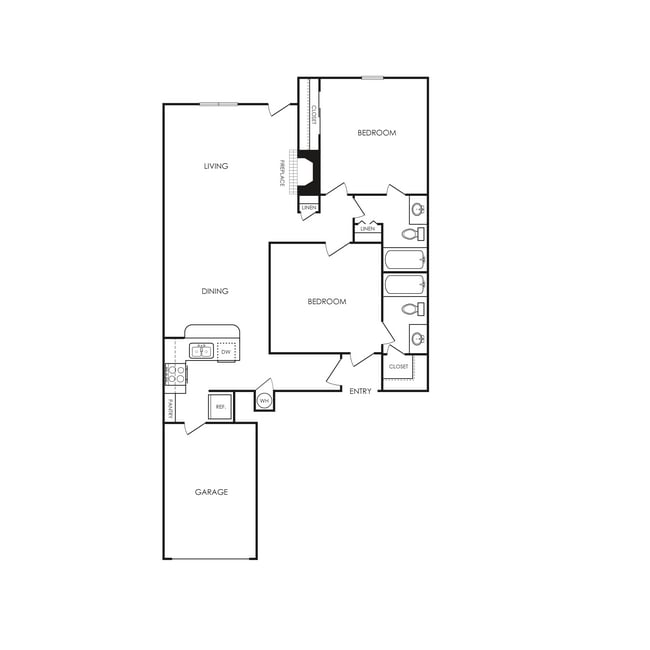 Laney-FloorplansB2-2b2b-1000sf.png - The Laney