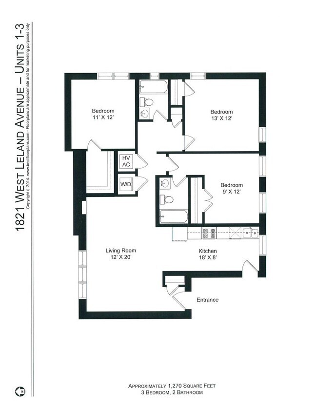 Photo - 1821 W Leland Ave Unidad 1C