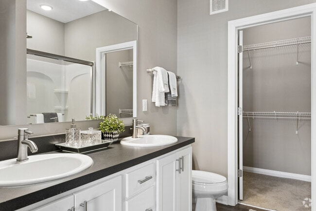 Jack 2BR, 2BA - 1,290SF - Second Bathroom