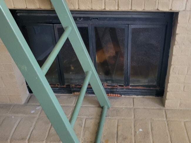 Fireplace - 4921 Garrison St Unit 206
