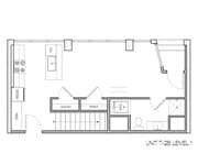 Townhome 2 bedroom- level 1