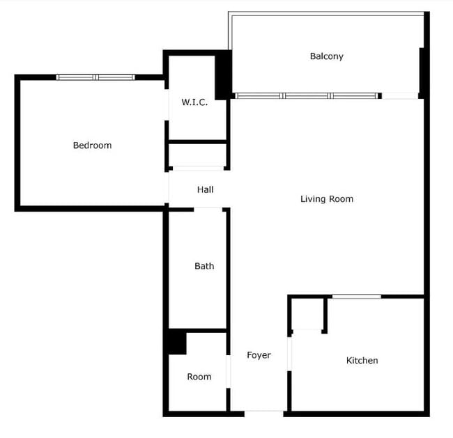 Floor plan - 3701 S George Mason Dr Unit 1901N