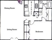1Bedroom 1Bath