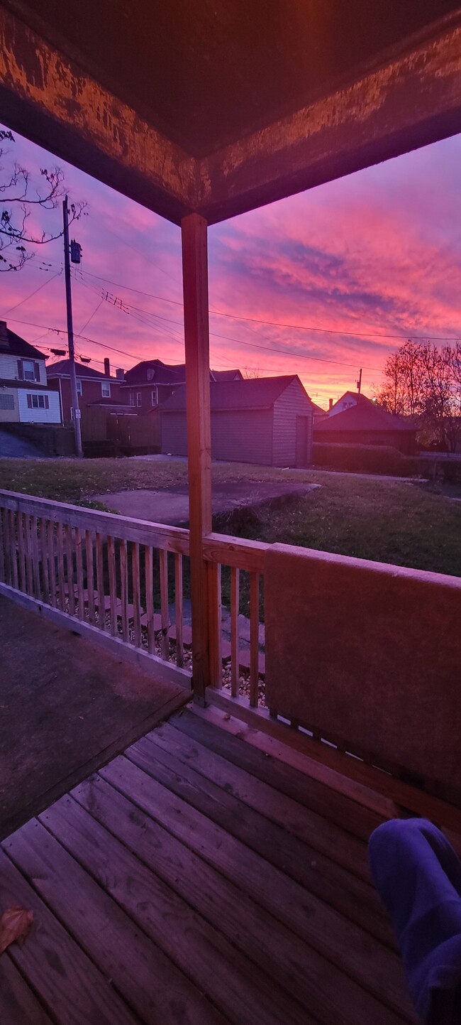 View from your private back patio - 614 E 12th Ave Unit Apartment 1