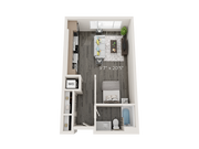 S1 Floor Plan - 3D