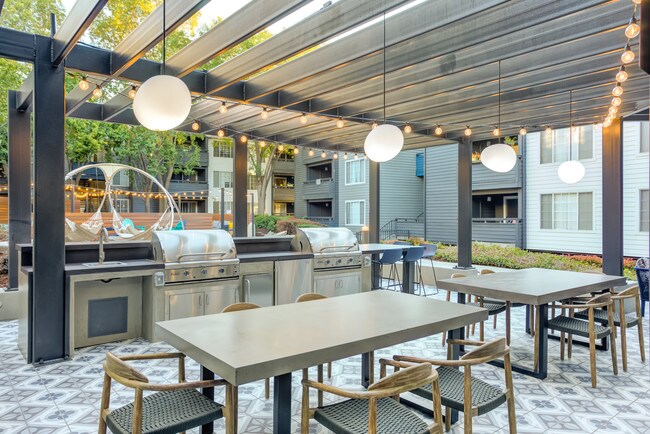Gas BBQ Grilling & Gathering Patio