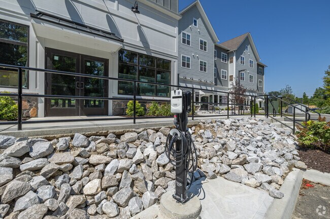 The Apartments at the Plaza- Electric car charging station