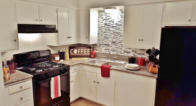 Updated Kitchens- Black Appliances Available - The Oasis Apartments