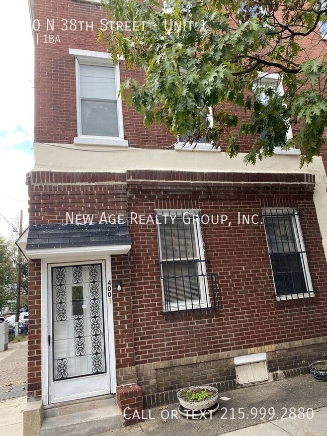 Two bedroom apartment in Powelton Village ! - Two bedroom apartment in Powelton Village ! Unidad 1