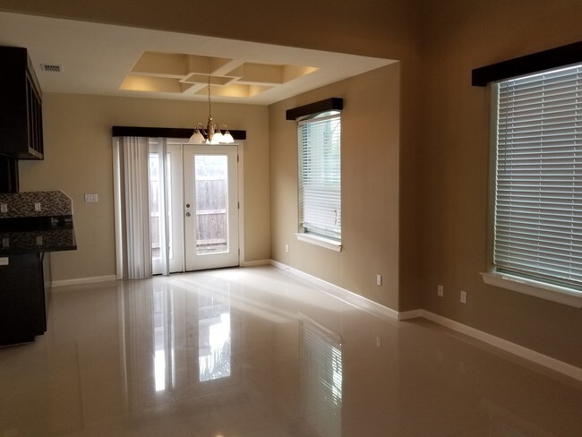 Spacious Living & Dining, Entrance to back patio