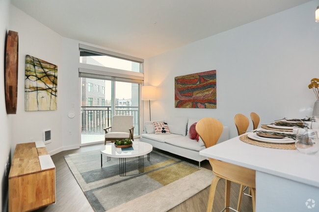 1BR, 1BA + Den- 790 SF