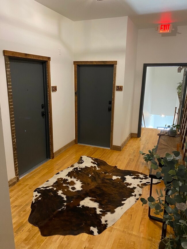 Main entrance to 2A - 403 Main St Unit 2A