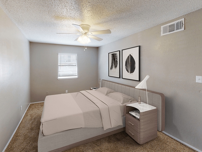 Primary Bedroom - The Park Apartments