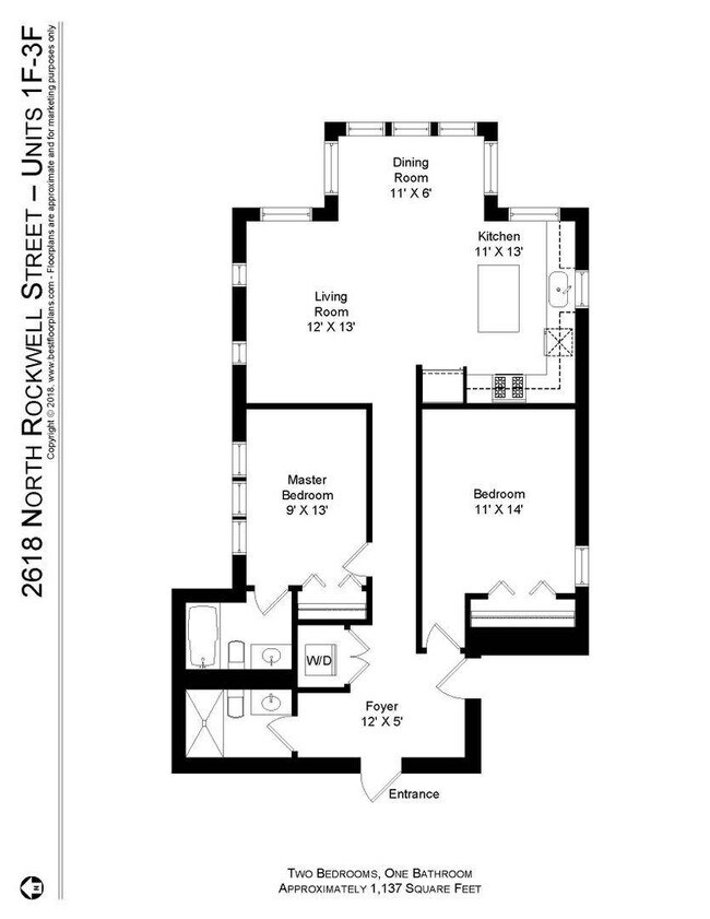 Photo - 2620 N Rockwell St Unit 3
