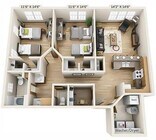 2 Bedroom 1.5 Bathroom