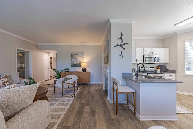 Sala de estar y cocina - Dove Valley