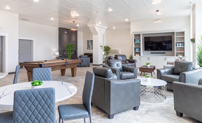 Sage 60 Resident's Lounge & Kitchen; Exclusive Ages 55+ Building - Sage Hill Views