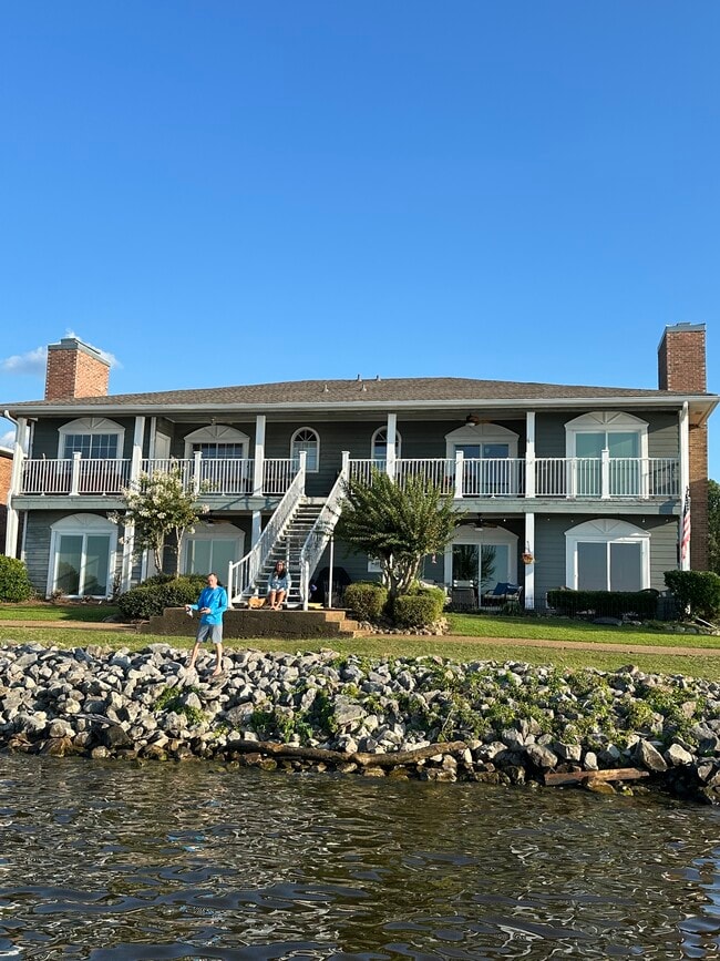 View of condo from the water - 68 Lake Barnett Dr Unit The Barnett