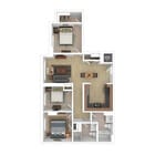 Terwilliger Place - 3 habitaciones y 2 baños