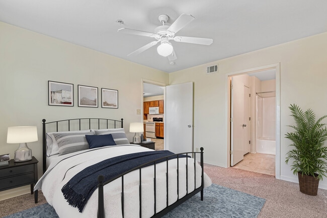 Cypress Bend Apartments - Staged Bedroom (1)