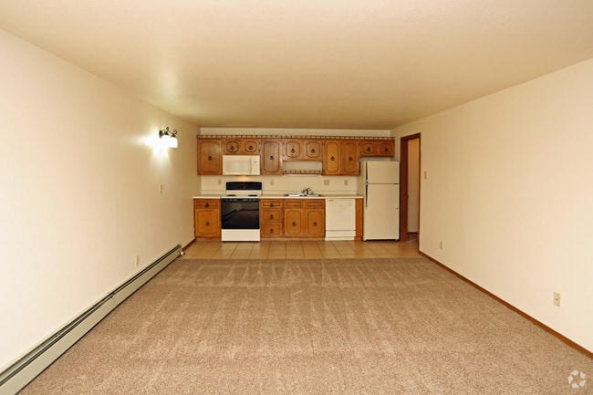 Pilgrim Way Two Story, Living/Kitchen 1 Bed, 1 Bath
