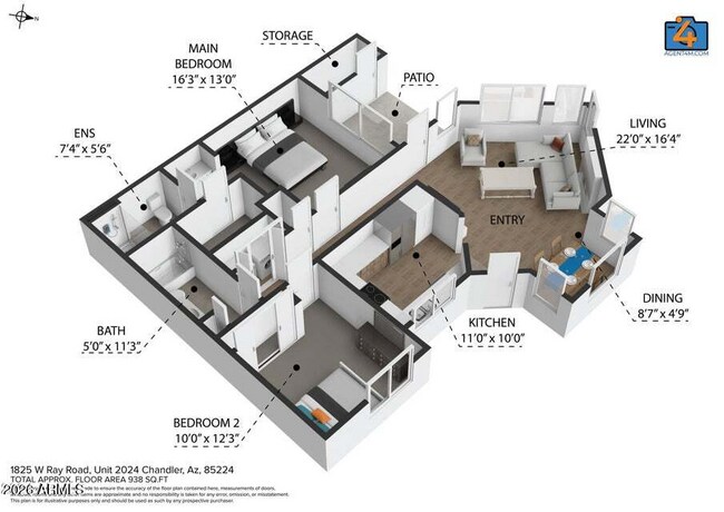 Photo - 1825 W Ray Rd Unit 2124
