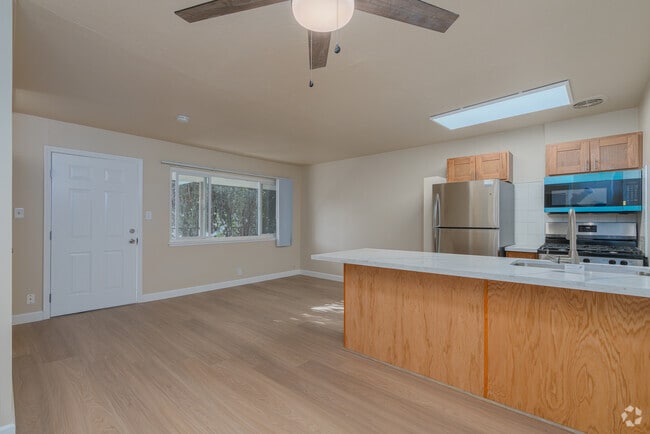 1BR, 1BA - Unit 21 - Living Room - The Montecito